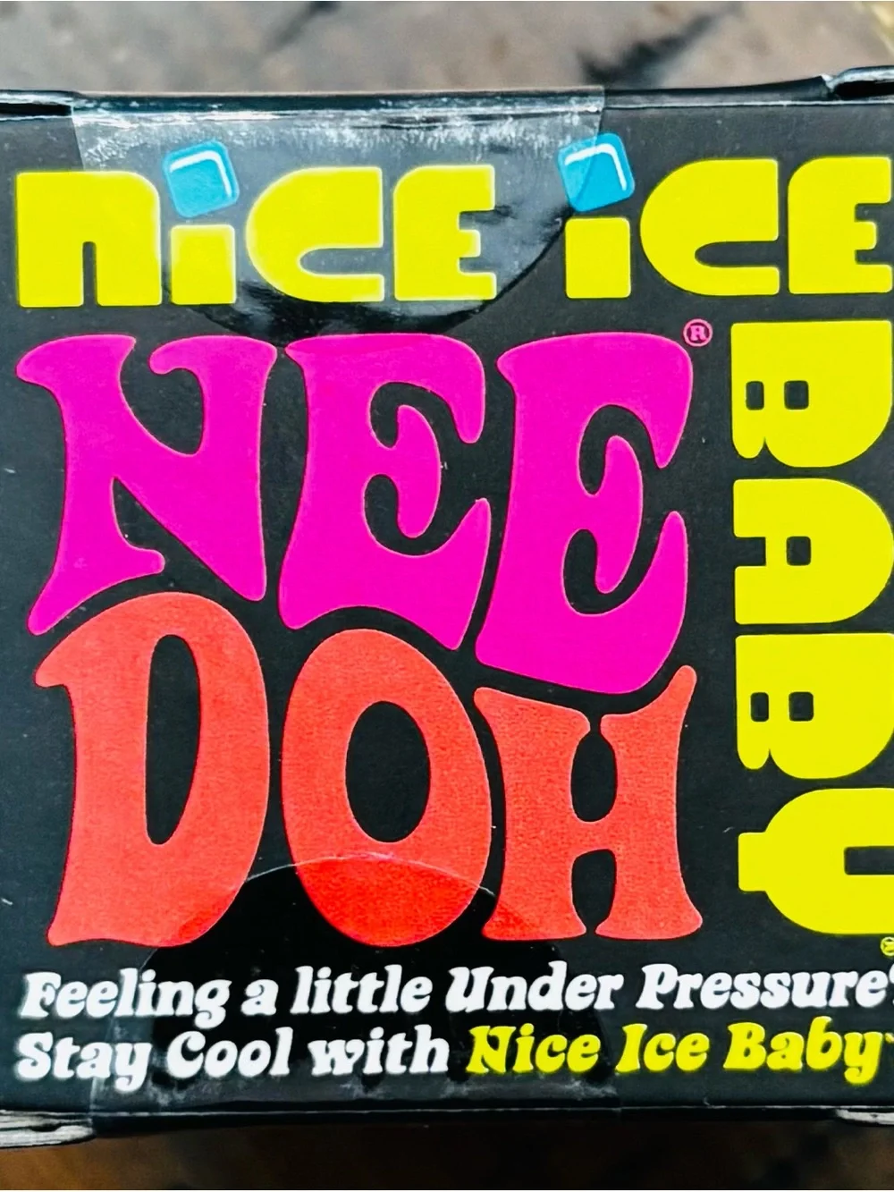 Needoh Trending Nice Ice Baby Super Solid Squish - Blue